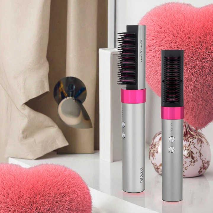 hair straightening brush 