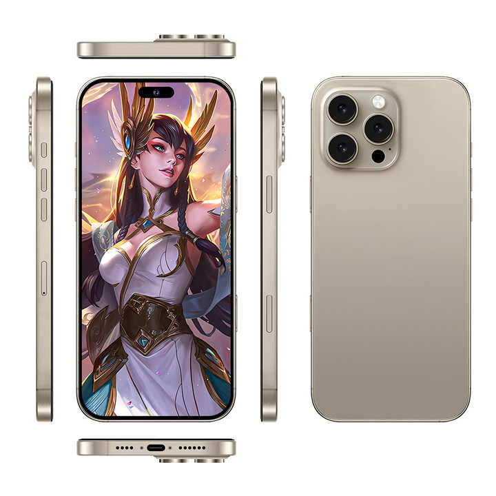 Original Neuf i16 Pro Max 16 Inch 12GB+128GB IOS Version 