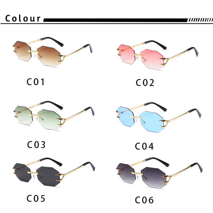 polygonal sunglasses