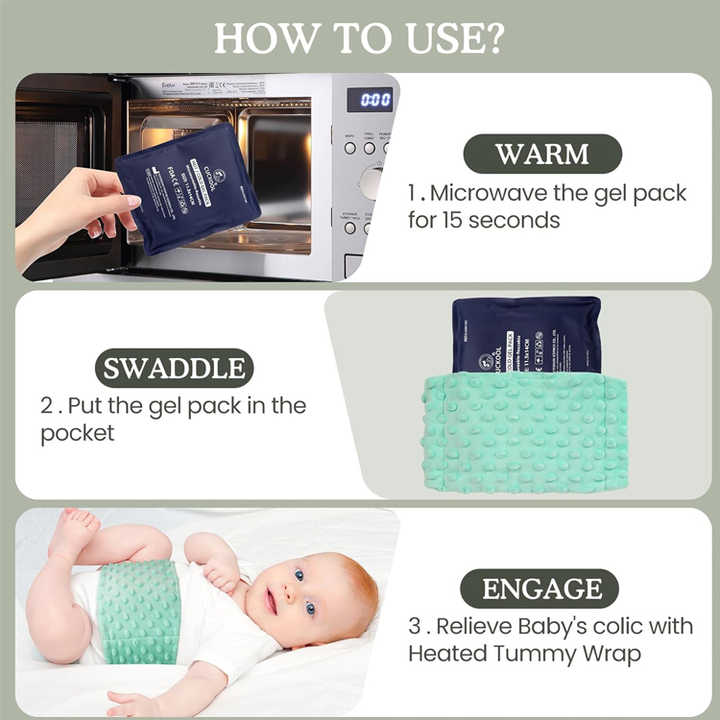 Hot Selling Flaxseeds- Hot Belly Wrap Made with Flaxseeds 