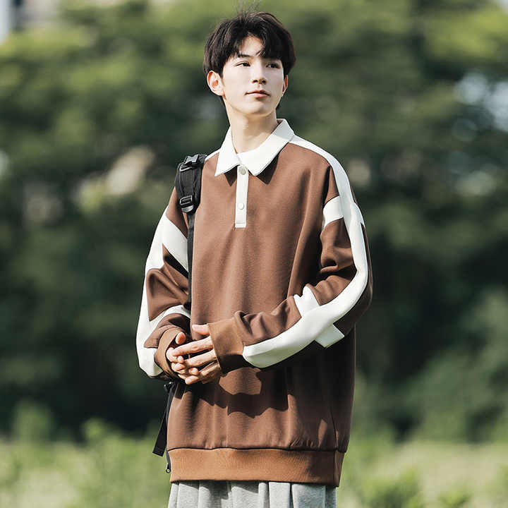 Men's T-shirt polo jacket 