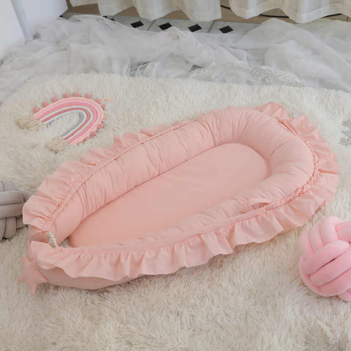 Pure Cotton Flexible Newborn - Foldable Travel Bed 