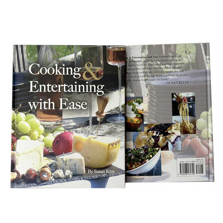 Deluxe Cookbook with Glossy Hardcover 