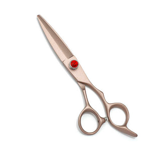 pink hair scissors 