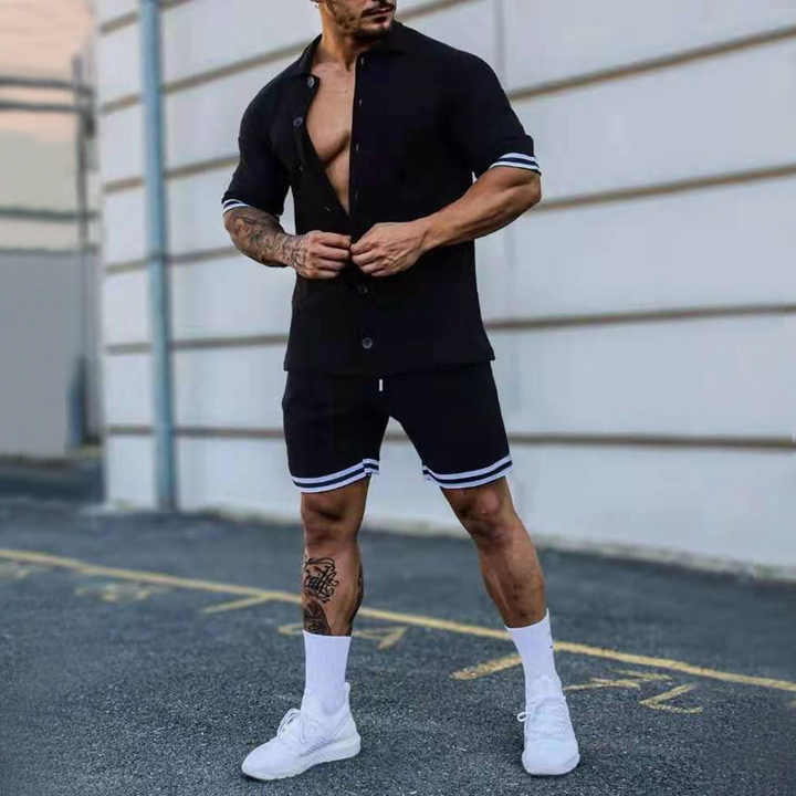 Men's clothing set. 