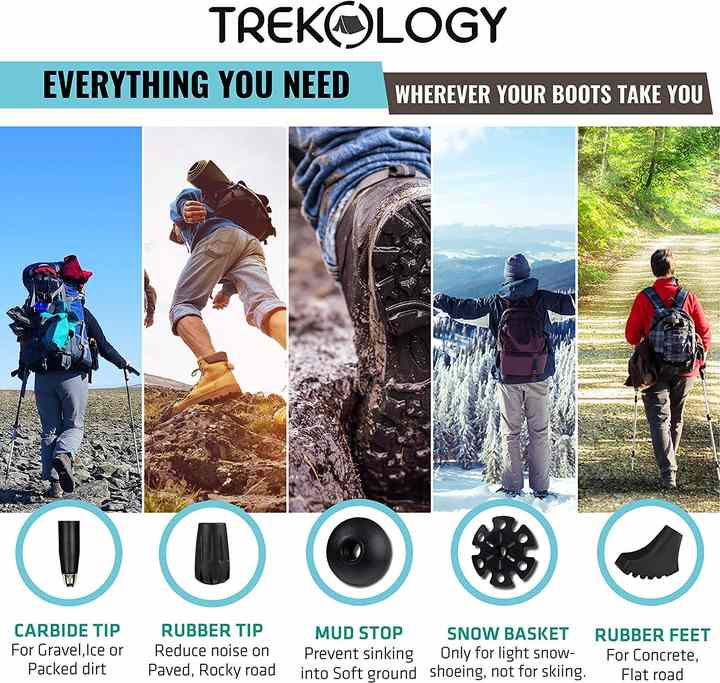 Adjustable Portable Hiking Pole from the 