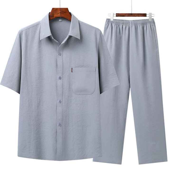 Men's summer shirts with sleeves 