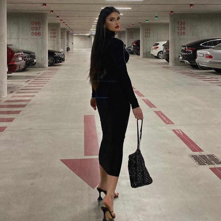 فستان نسائي طويلة
