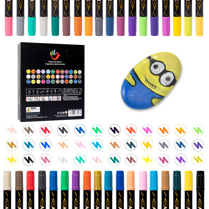 acrylic crayons 