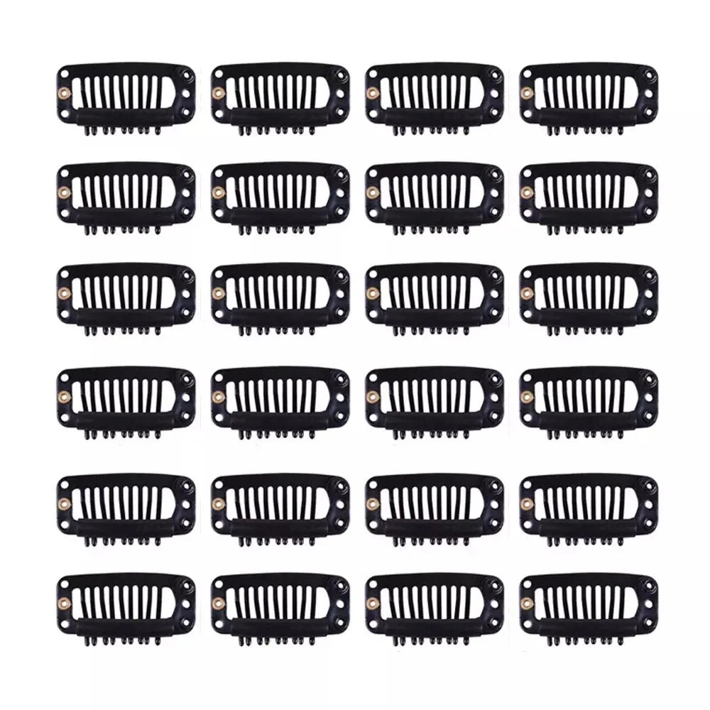 Pieces of wig combs 