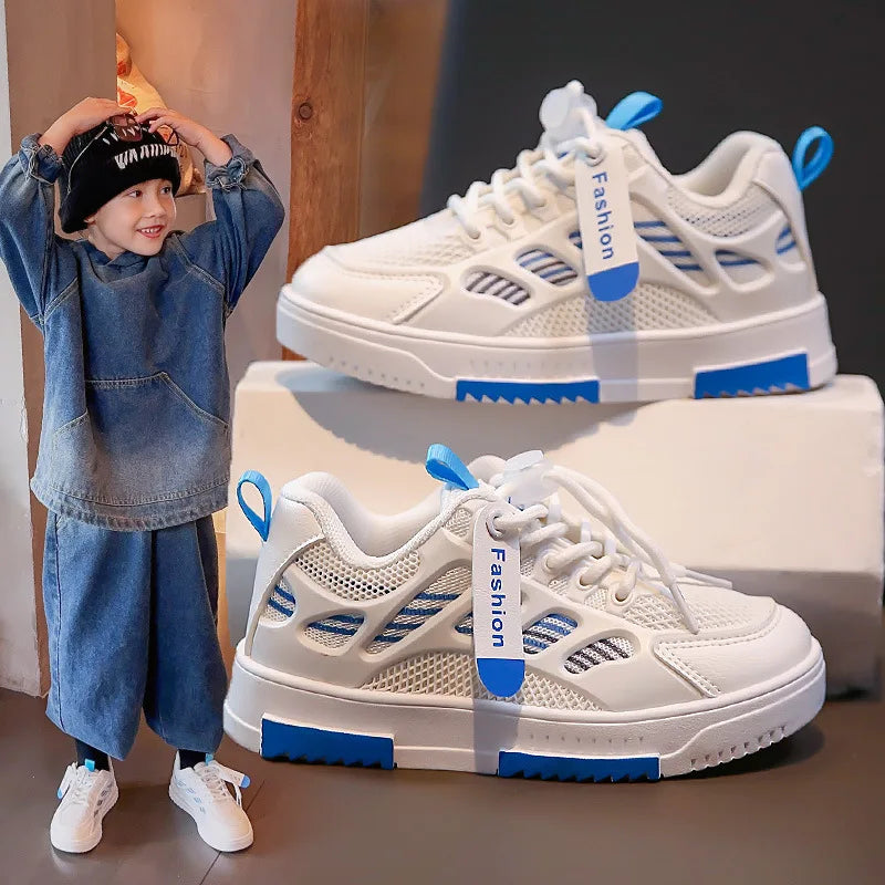 Boys' sports shoes. New fashion children's sports shoes. 