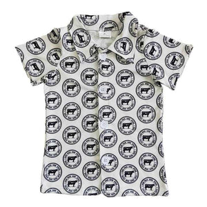 Baby Boys Short Sleeve Western 