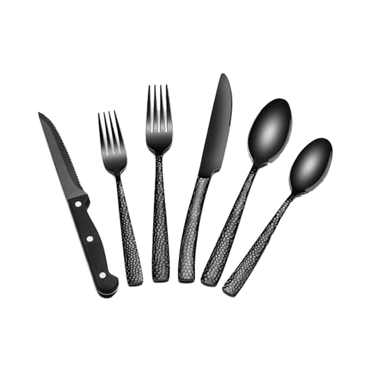 Hammered Silverware - Tool Set 