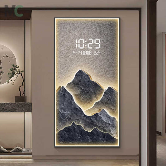Digital wall clock- 