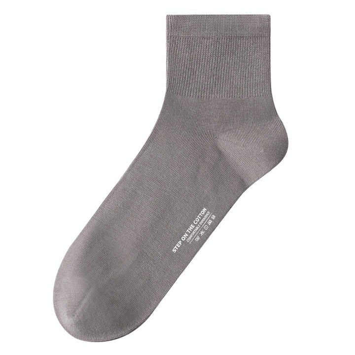 جوارب قصيرة مضادة للرائحة ، جوارب قطنية من القطن الخالص قابلة للتنفس للرجال Anti-odor short socks, breathable pure cotton socks for men