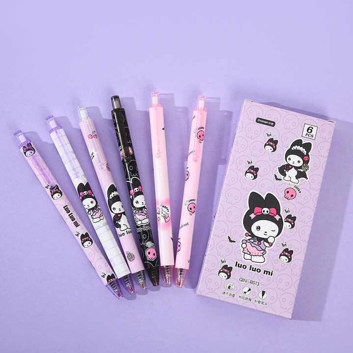 Sanrio Cute Cartoon Retractable Press Gel Pen 