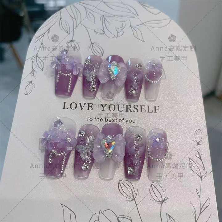 artificial acrylic nails 