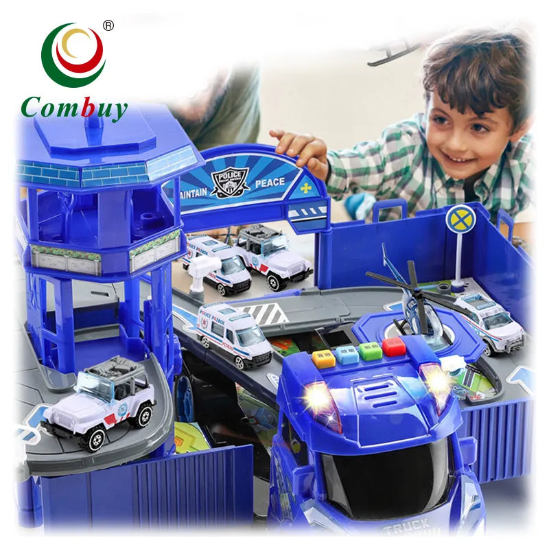 Entertainment games parking container 