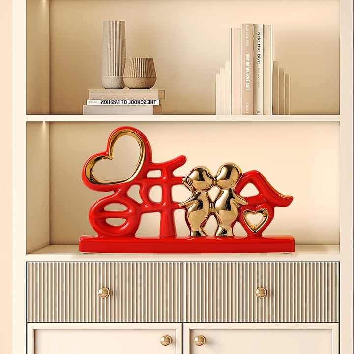 Luxury Golden Bear Ceramic Gifts 