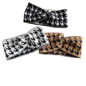 Knitted Headband for Women in Autumn-عصابة رأس محبوكة للنساء