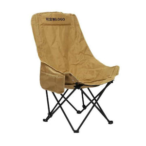 DELANHUWI Lightweight Aluminum Foldable Armchair