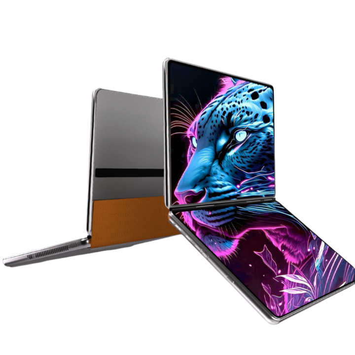 laptop with screen 