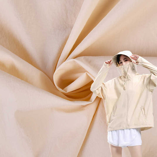 Fabric in Stock for Woman Sunscreen ClothingHigh quality lightweight UV resistant fabric