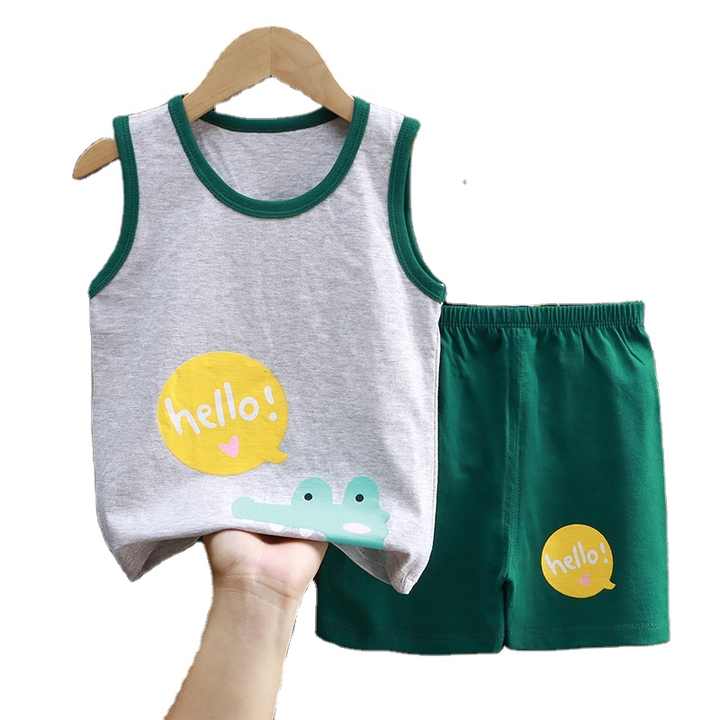 Boys' shorts, pure cotton summer clothes