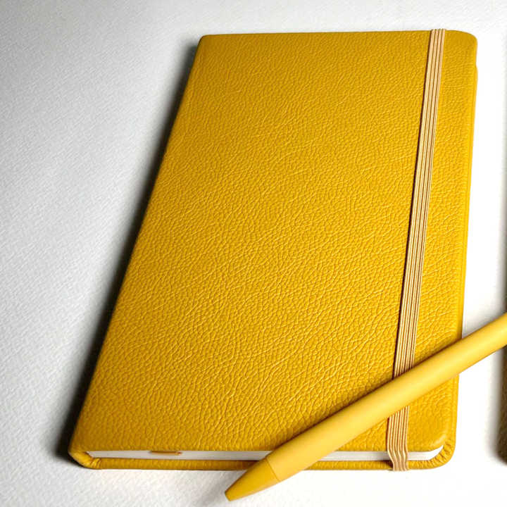 Custom A5 Brand Logo Printed Diary Notebook with 
