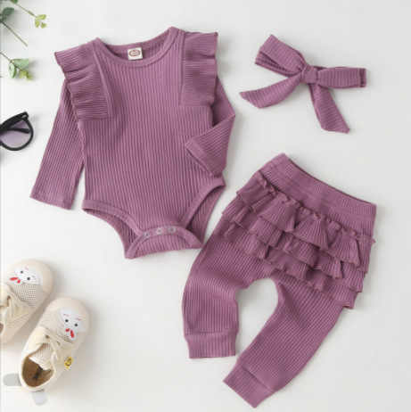 Newborn Baby Girls Clothes Set 