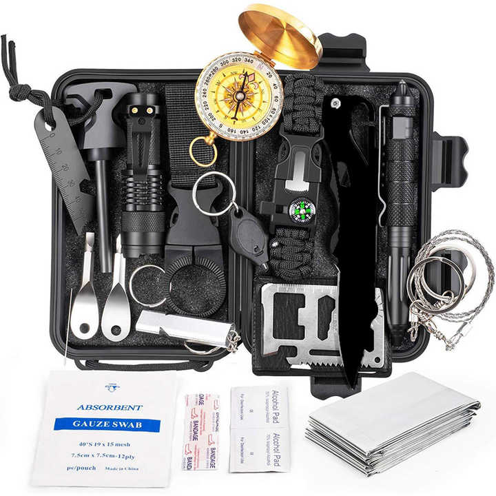 TL001 Professional Portable Adventure Tool Rescue Equipment 