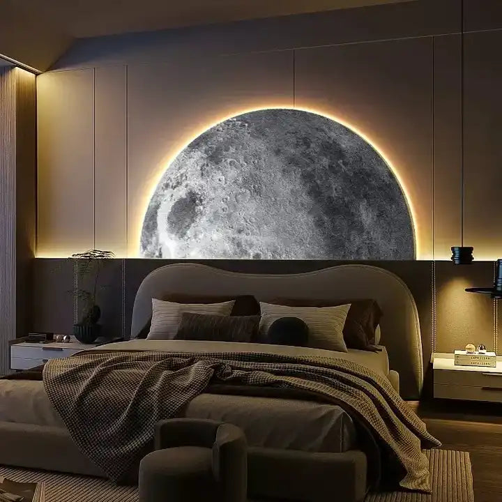 Modern Luxury Planet Wall Art 