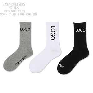 No MOQ Custom Logo Happy Funny Pattern Ankle Crew 