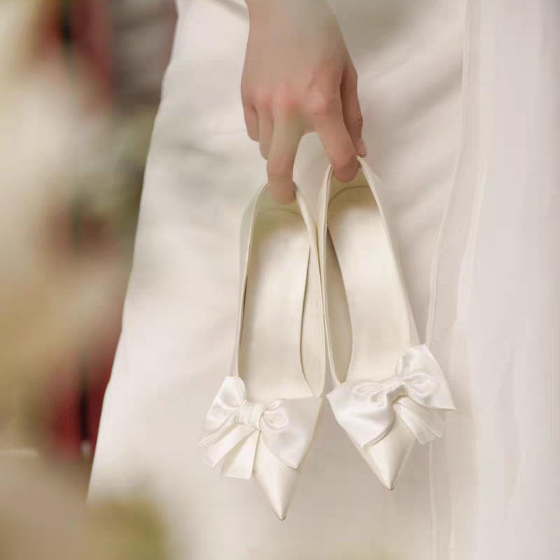 high heel wedding shoes 