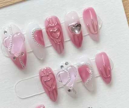 Almond Shape Press on Nails 