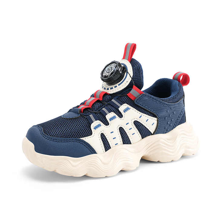 New model children's sports shoes children's barefoot shoes 28-40 full size for boys and girls in school fast lace lightweight 