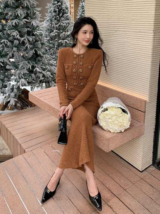 Women's winter Mayard dress