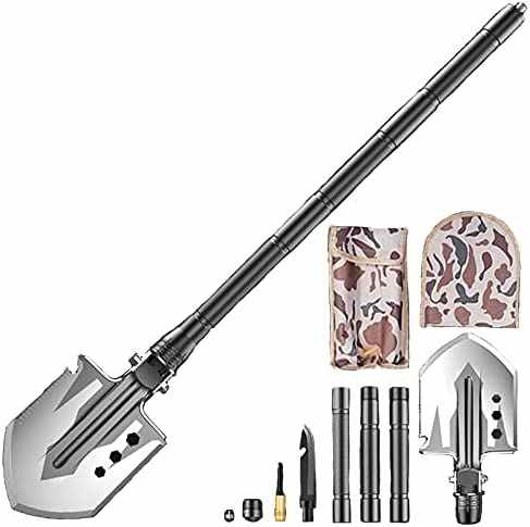 Outdoor Folding Shovel Multi-Tool Survival Folding Camping Shovel 
