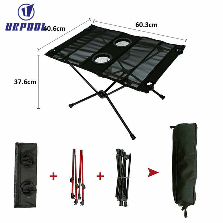 Outdoor Folding Camping Beach Table 