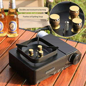 Portable Butane Gas Burner for Outdoor Hiking Camping Hiking Picnic 