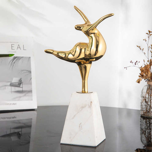 زينة النحاس مخصص خفيفة فاخرة Brass Decorations Custom Light Luxury Brass
