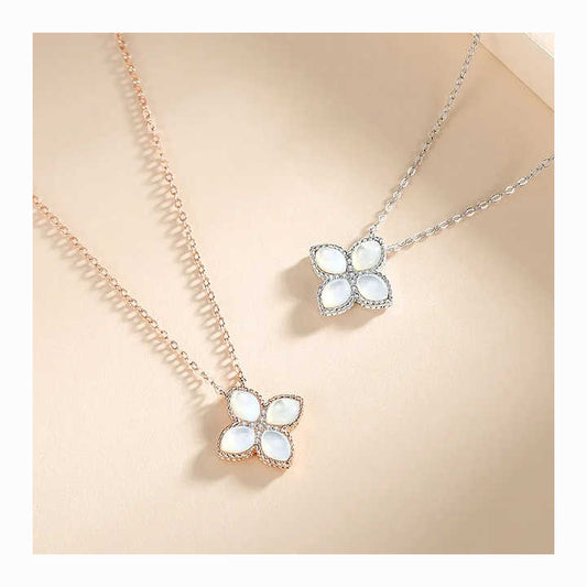 Luxury rose gold jewelry set