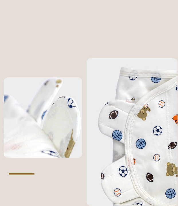 100% Pure Cotton Baby Swaddle Set Wholesale 3 Pack 