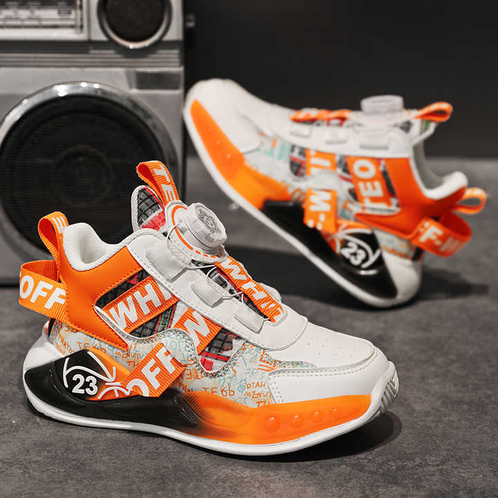 Great kids running shoes with breathable rubber sole suitable for spring walking and casual style fashion 