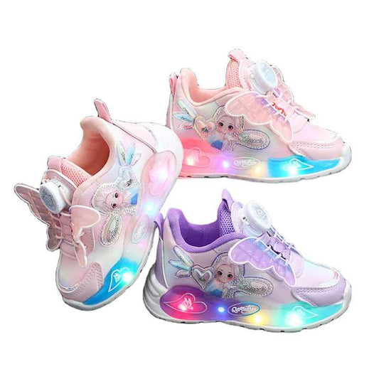 Girls' light sneakers