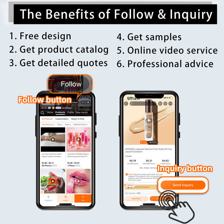 Black skin foundation, matte foundation that supports full-coverage foundation makeup. 