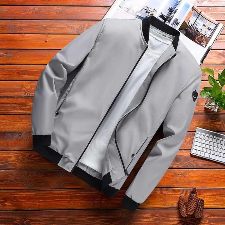 Men's Casual Solid Color Plus Size 6XL Coat 