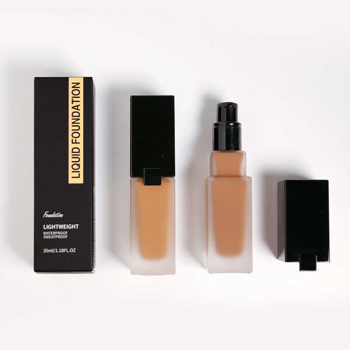 Black skin foundation, matte foundation that supports full-coverage foundation makeup. 