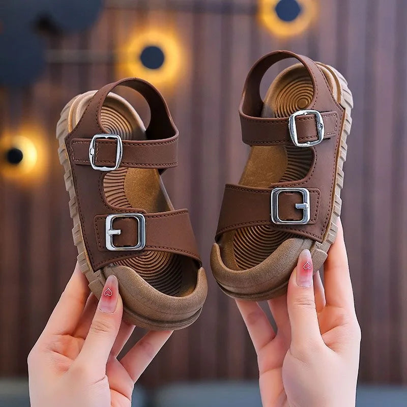 open toe children's sandals 