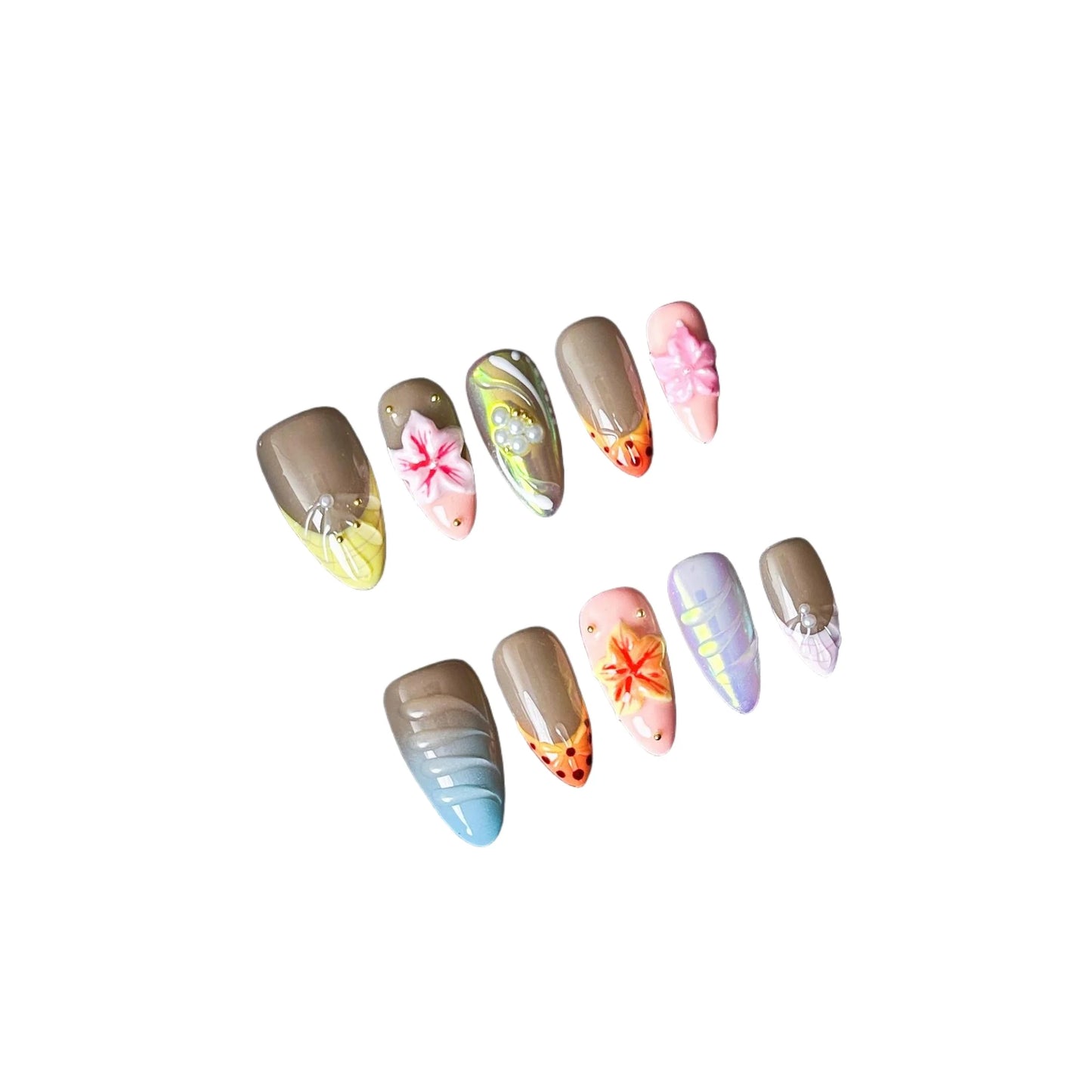 Artificial Nail Set - Hand Nails 